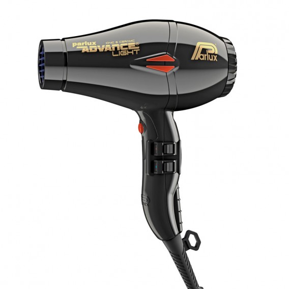 Parlux Advance Light Ionic + Ceramic Black Hairdryer