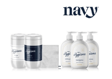 Navy hygiene products