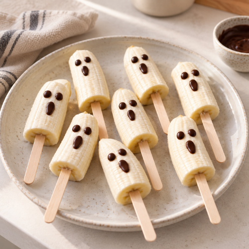 halloween traktaties, geestige bananen
