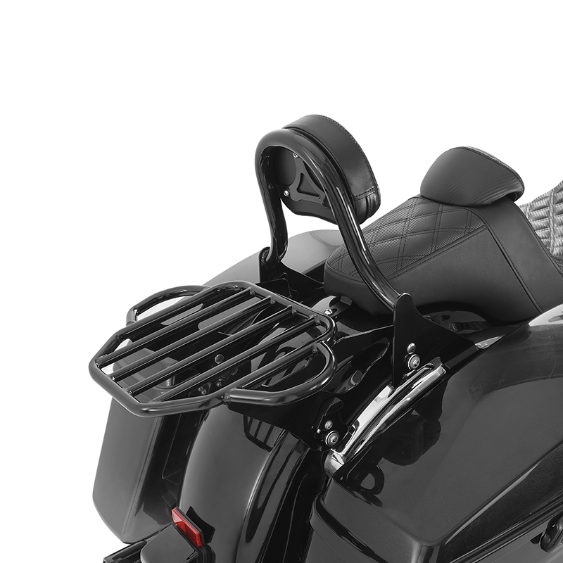 TCMT Sissy Bar Passenger Backrest Fit For Harley Touring '09-'25