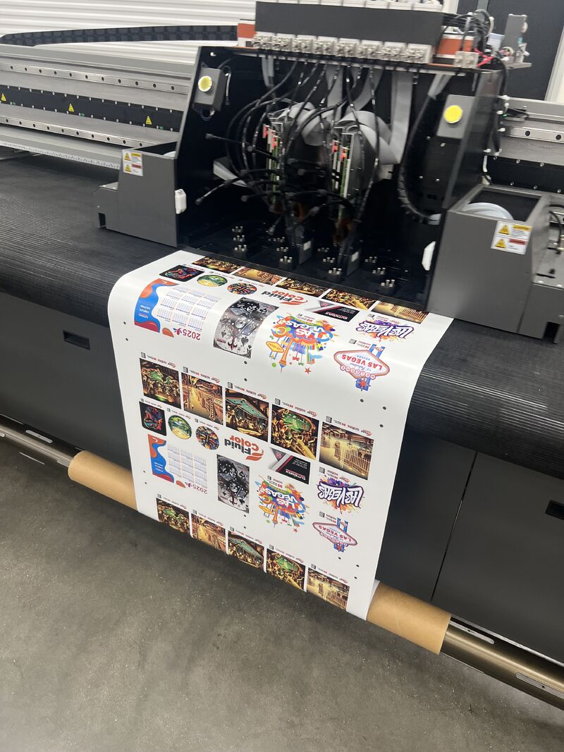 Fluid Color Roll to Roll Printing