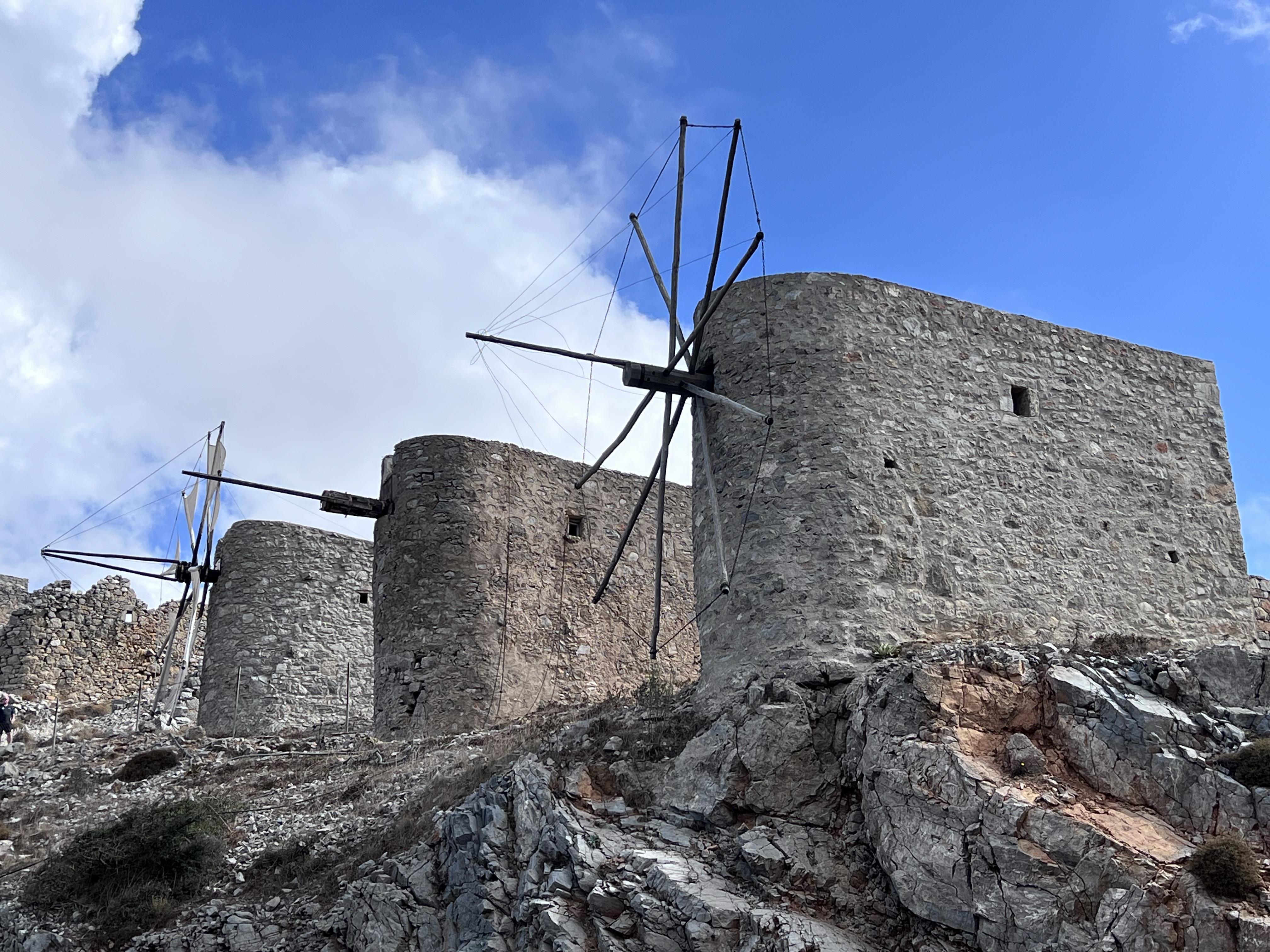 Windmills on Crete