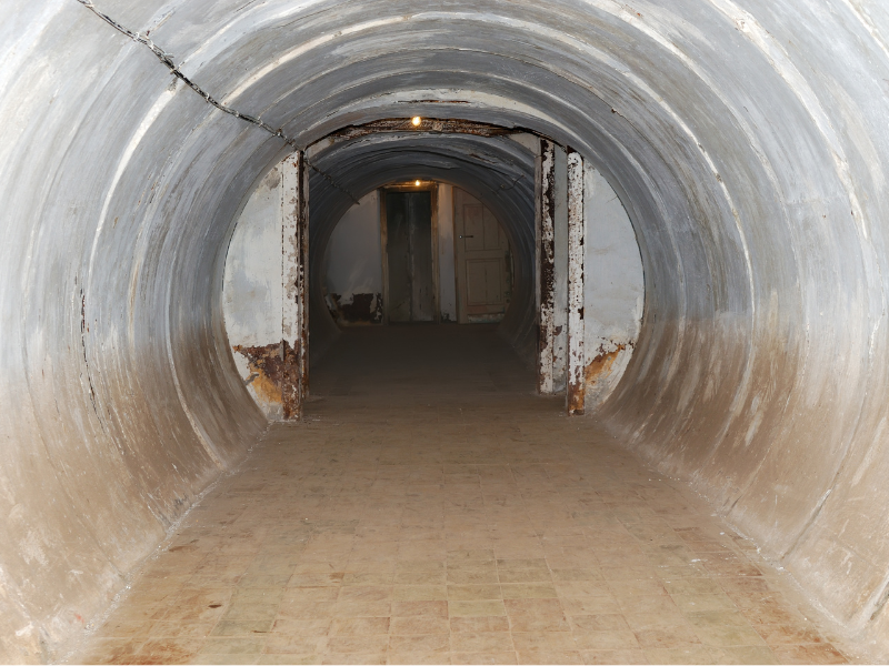 Reinforced Concrete or Steel Pipe Bunker