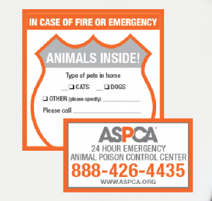 Pet Rescue Alert Sticker