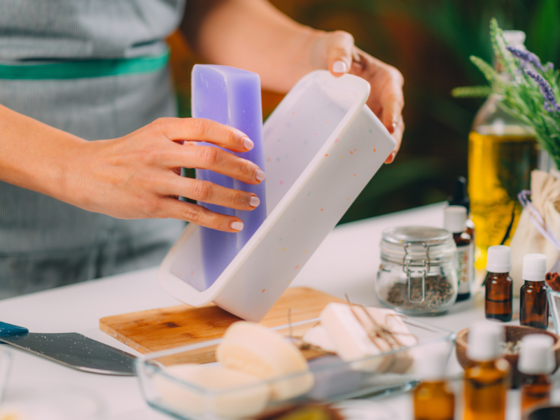 Homemade soap process