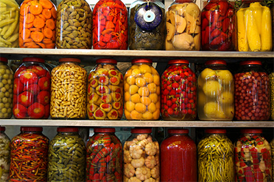 pickling food