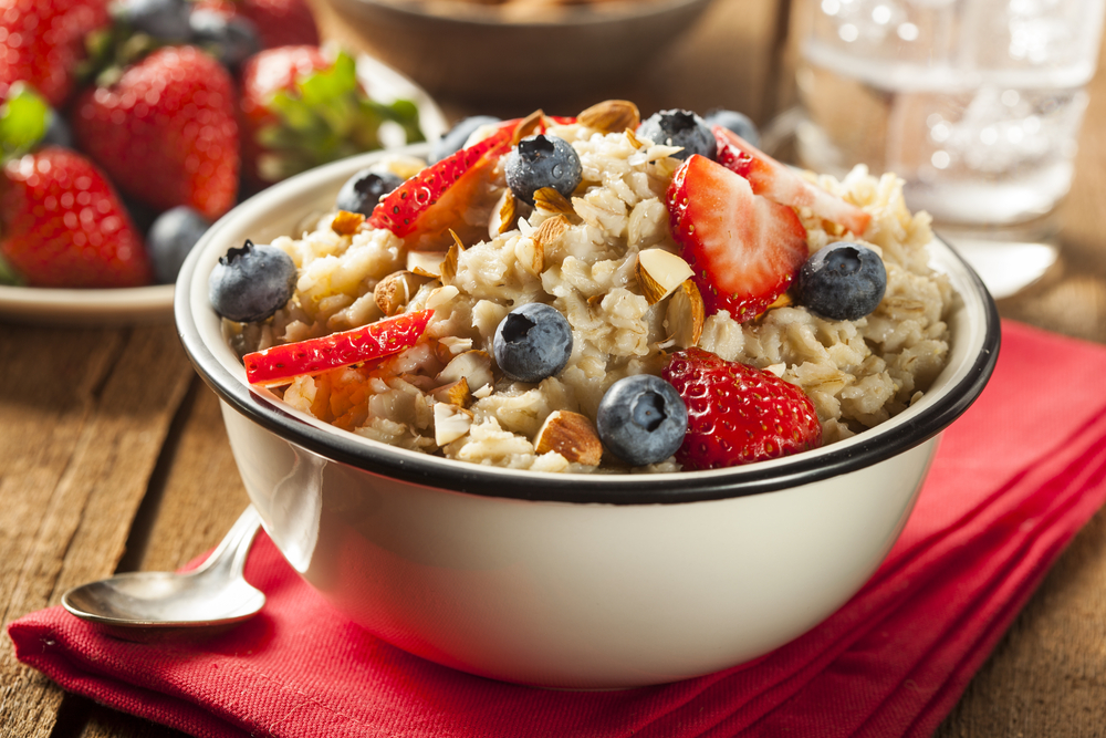 Overnight Oats with Berries