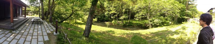 We stayed a few days at Oshino at the holiday house of C&F Design owner Kimio Yonenoi.