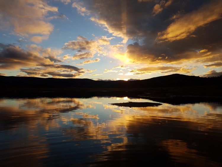 Beautiful sunsets after beautiful days