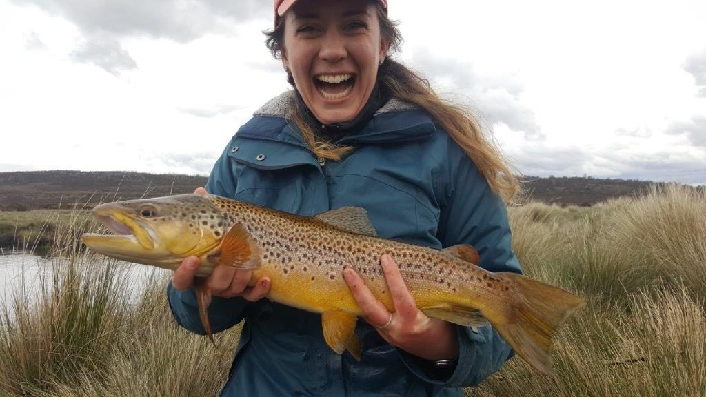 Hannah from Brisbane with a lovely Western Lakes brown.
