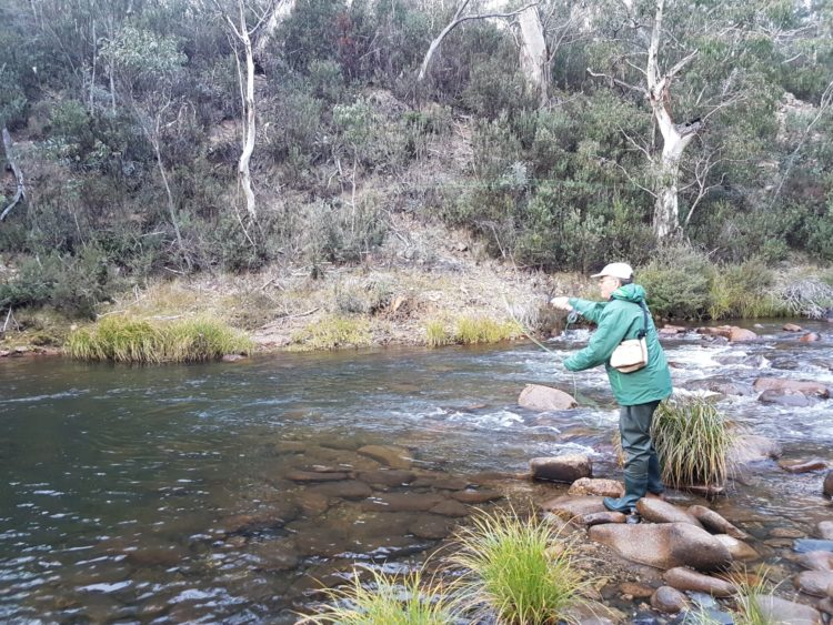 Eucumbene River low autumn flows