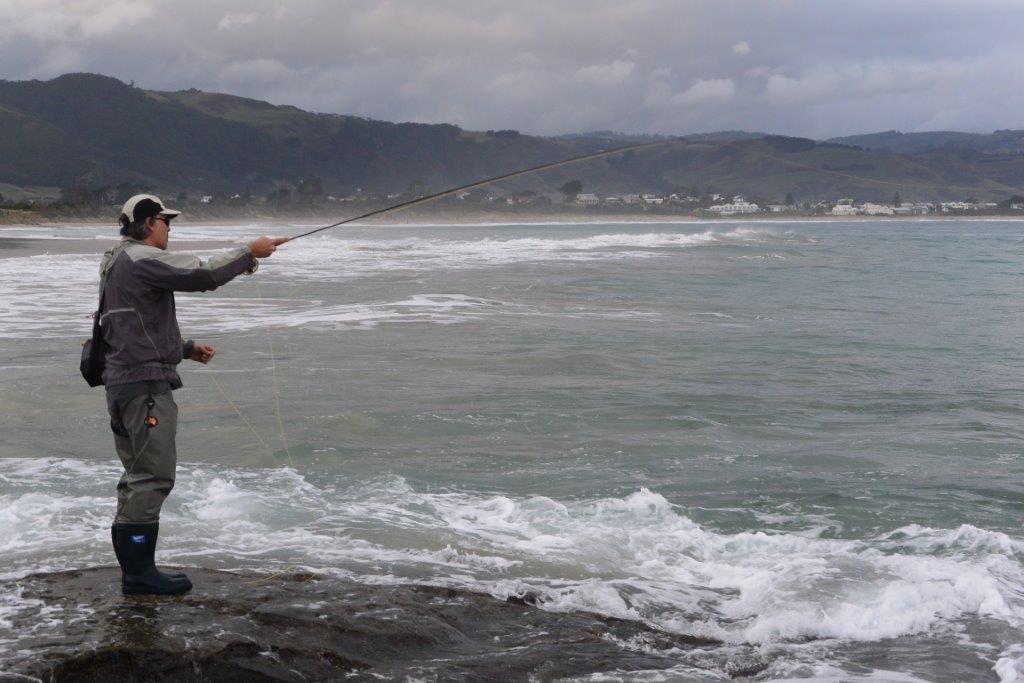 A bit under-gunnned with the 6 weight, but the rocks at Marengo were worth a cast.