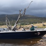 Boat on shore