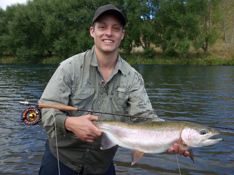 One of the nicer fish from the Whakapapa