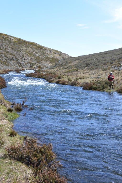 ... and almost the same spot on the Eucumbene River in October. 2016 really was a season of two halves.
