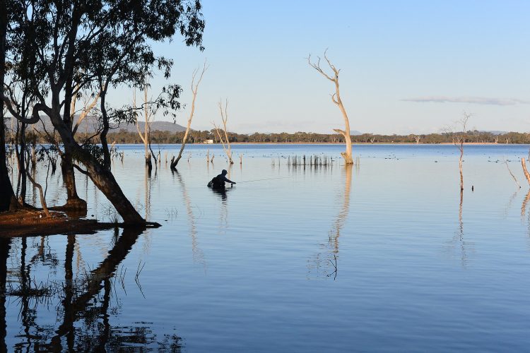 Fyans on Monday evening gave no hint of the weather to come.