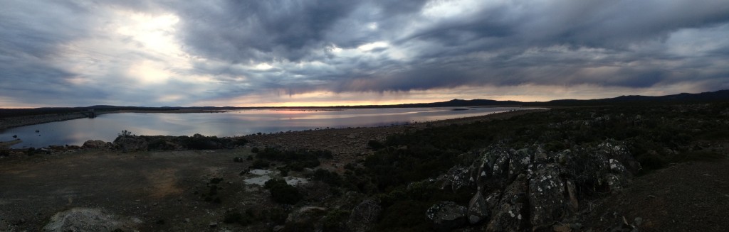 Augusta Dam at Dusk