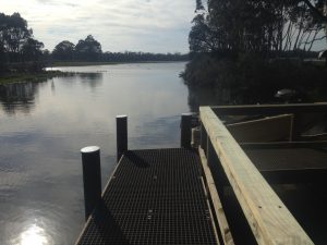 The new Penstock Jetty