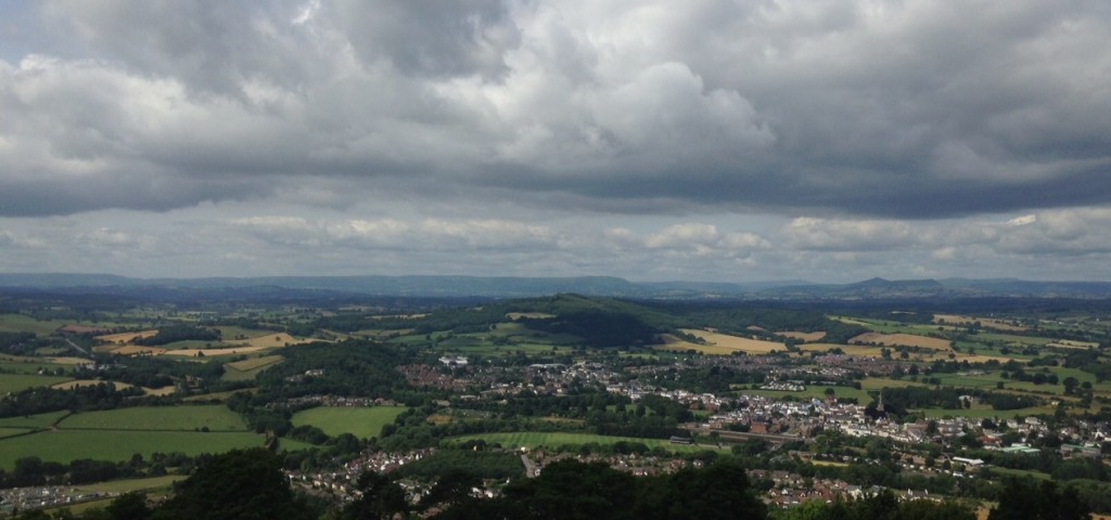 The Wye Valley from the Kymin