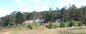 Lodge from the lake