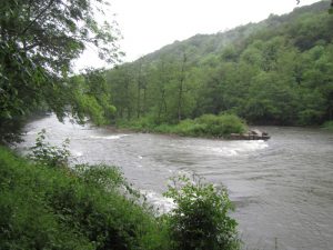 Groins to create lies at Symonds Yat