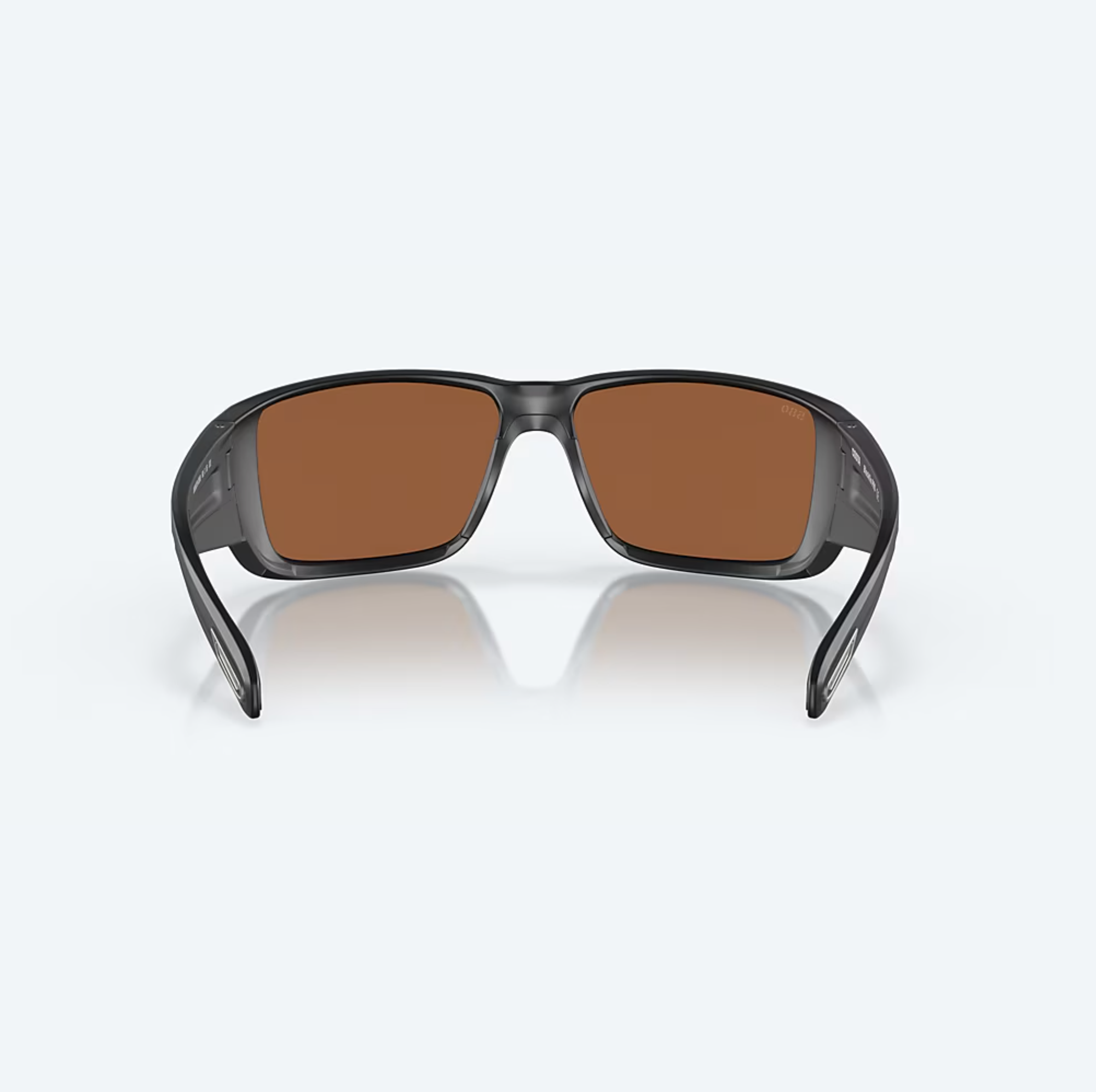 Costa Del Mar Blackfin Pro Matte Black Copper Silver Mirror 580G Sunglasses
