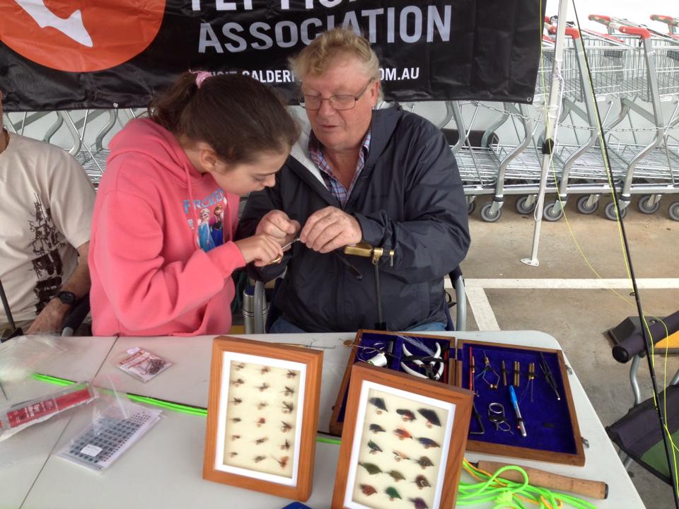 Free fly tying lessons and advice will be part of the day.