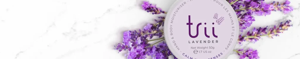 trii lavender moisturiser